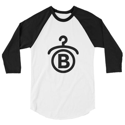 Women  boldhanger 3/4 sleeve raglan shirt