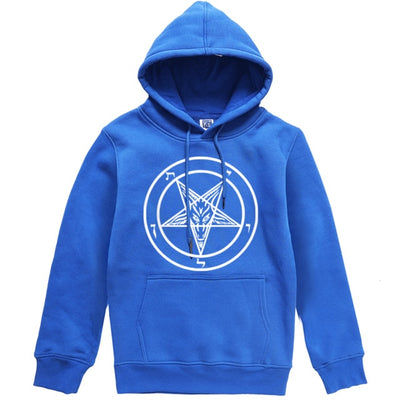 Pentagram Gothic Occult Satan New High Quality Men's Fashion Hoodies