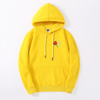 2020 Autumn New Style Rose Hoodies Men