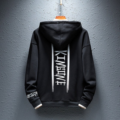 Single Road Mens Hoodies Fashion Casual Sweatshirts Male Hip Hop Yellow Hoodie Tracksuit Men